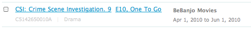 Scheduling
